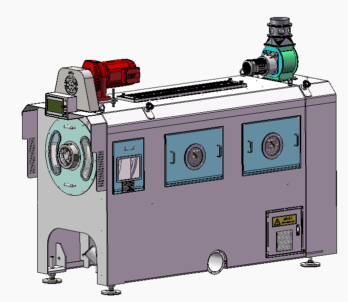 HRP70X1-C 智能柔性谷物搓光機實拍圖片