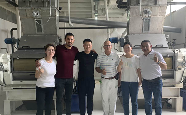 燕麥片加工成套設備實拍圖片