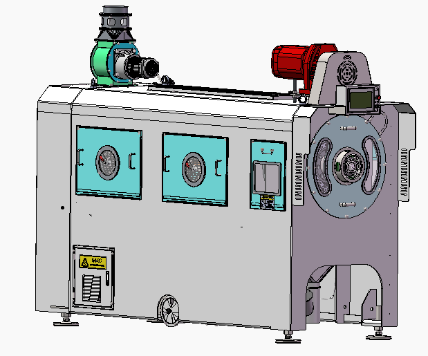 HRP70X1-C 智能柔性谷物搓光機實拍圖片