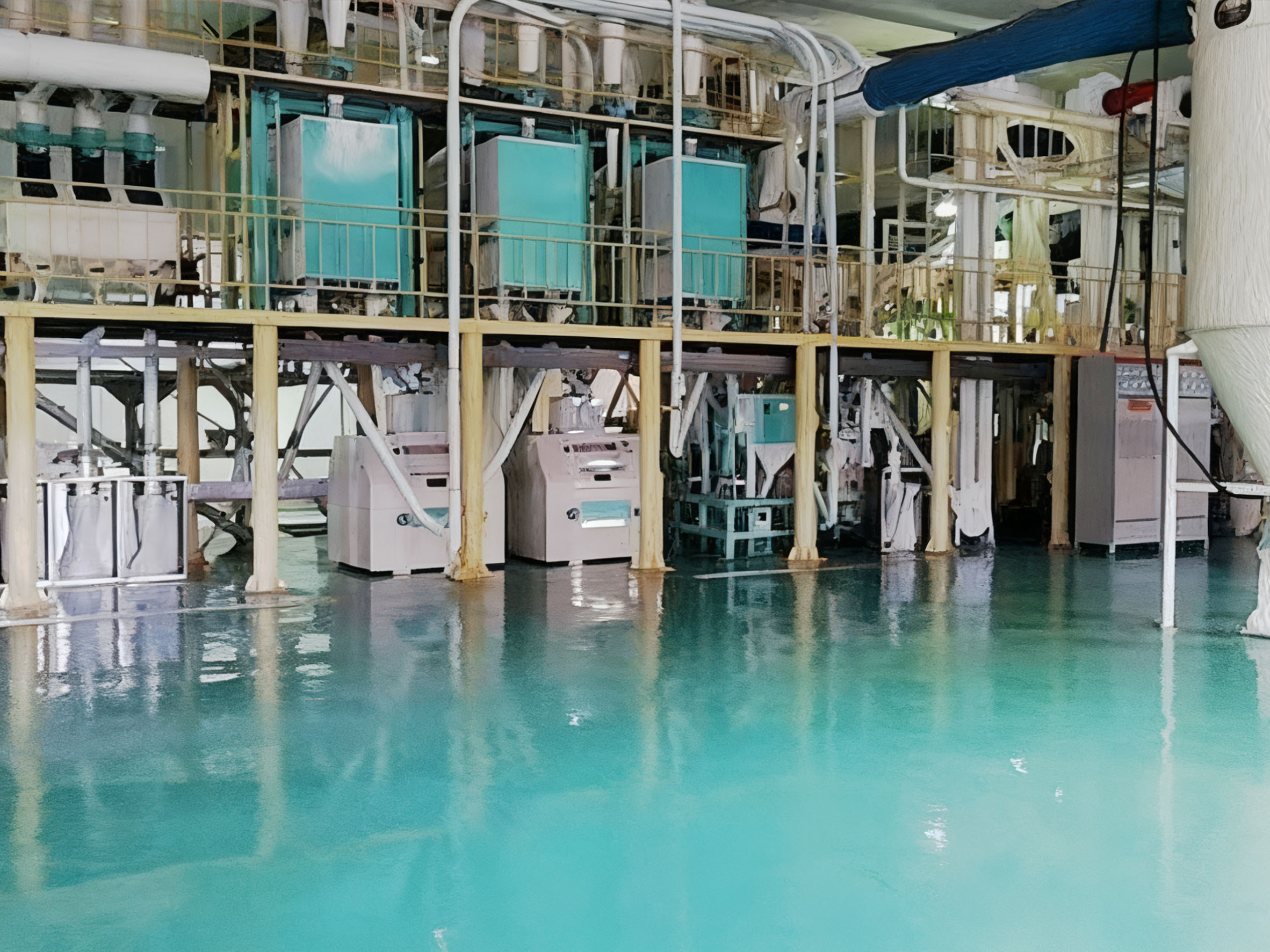 吉林省海城糧食公司日產60噸玉米加工廠