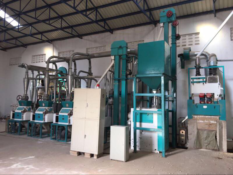 1噸玉米制粉機組 出口版 1噸玉米制粉機組 出口版