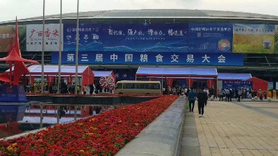 我公司參加的中國糧食交易大會在福州海峽會展中心如期舉行