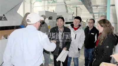 華豫萬通5噸/小時種子種子清理分類工程在美國安裝成功