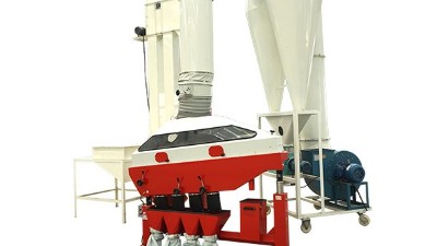 華豫萬通新型產品——谷物重力分選機