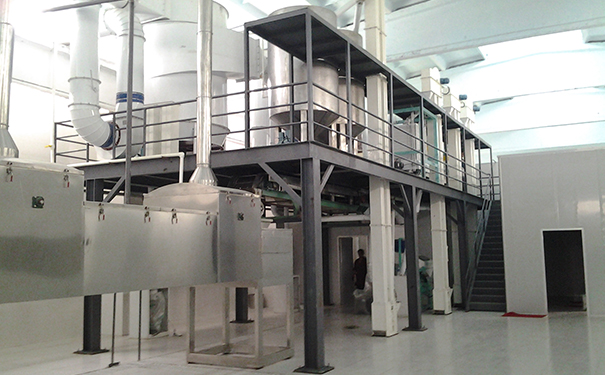 苦蕎茶成套加工設備實拍圖片