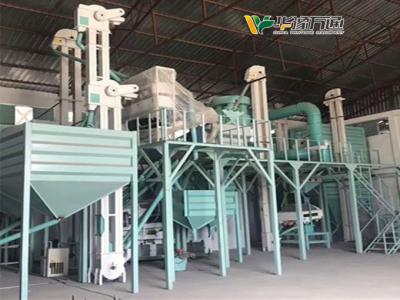 豆類清理精選成套設備