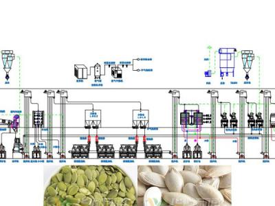 南瓜籽脫殼成套設備