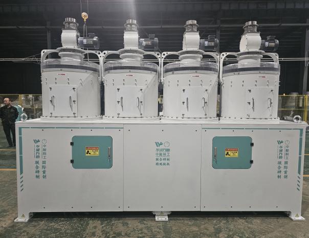 YHT700×4大型智能黃豆脫皮破瓣機組實拍圖片