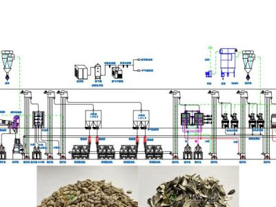 葵花籽脫殼成套設備