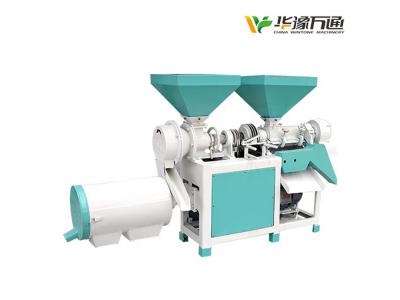 HTZ-3B 玉米脫皮制糝制粉一體機