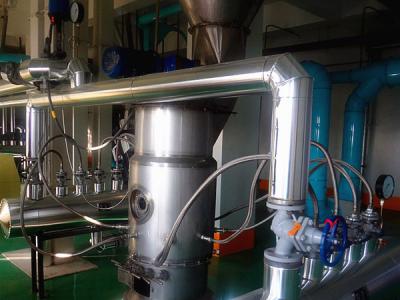 出口俄羅斯時產1噸燕麥片生產線安裝現場!